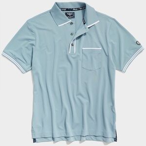 Todd Snyder x FootJoy The Knit Pique Polo in Blue